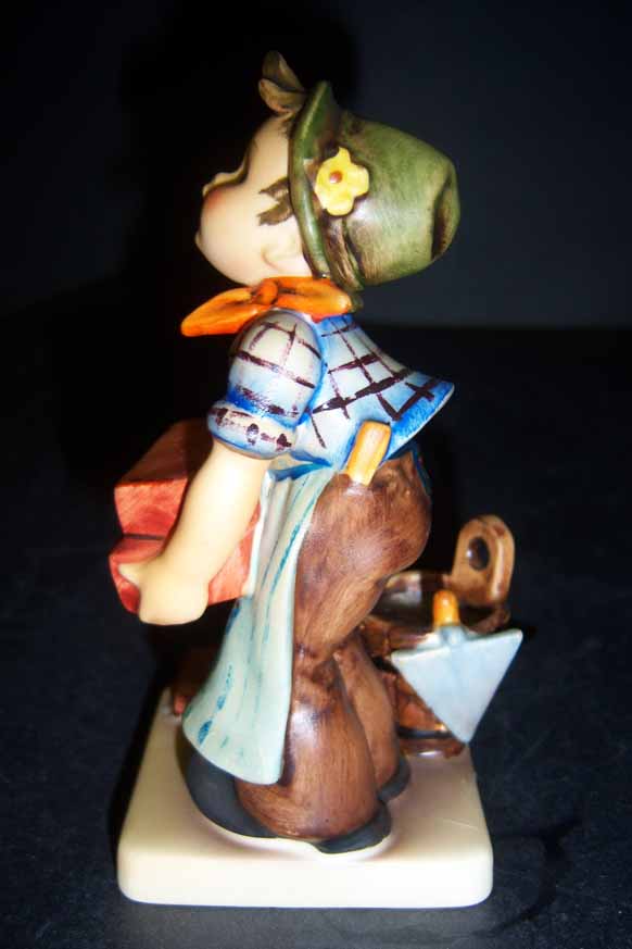 Hummel is a line of ceramic figurines based on the artistic style of 