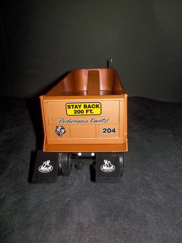 FIRST GEAR MACK MODEL R 600 DUMP TRAILER 1/34 Scale S52 BB  